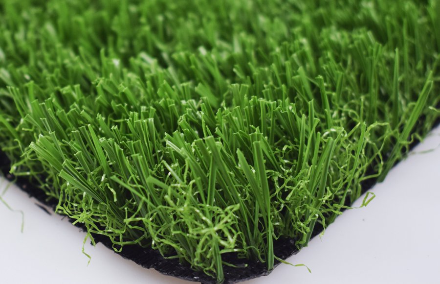HIERBA DE FÚTBOL RELLENO DE ALTA DENSIDAD CON FORMA S 25MM